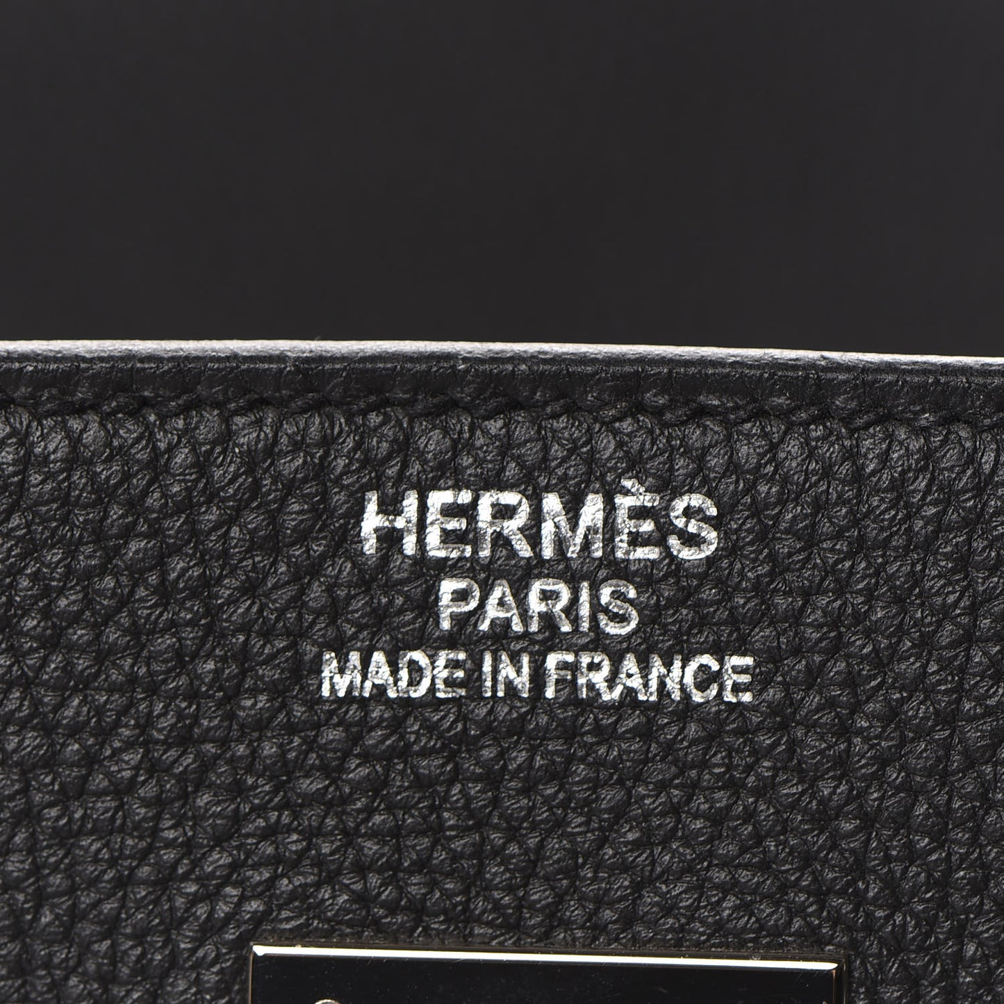 Togo Birkin 40 Black