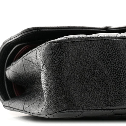 Chanel Caviar Quilted Small Double Flap Black 9 of 11