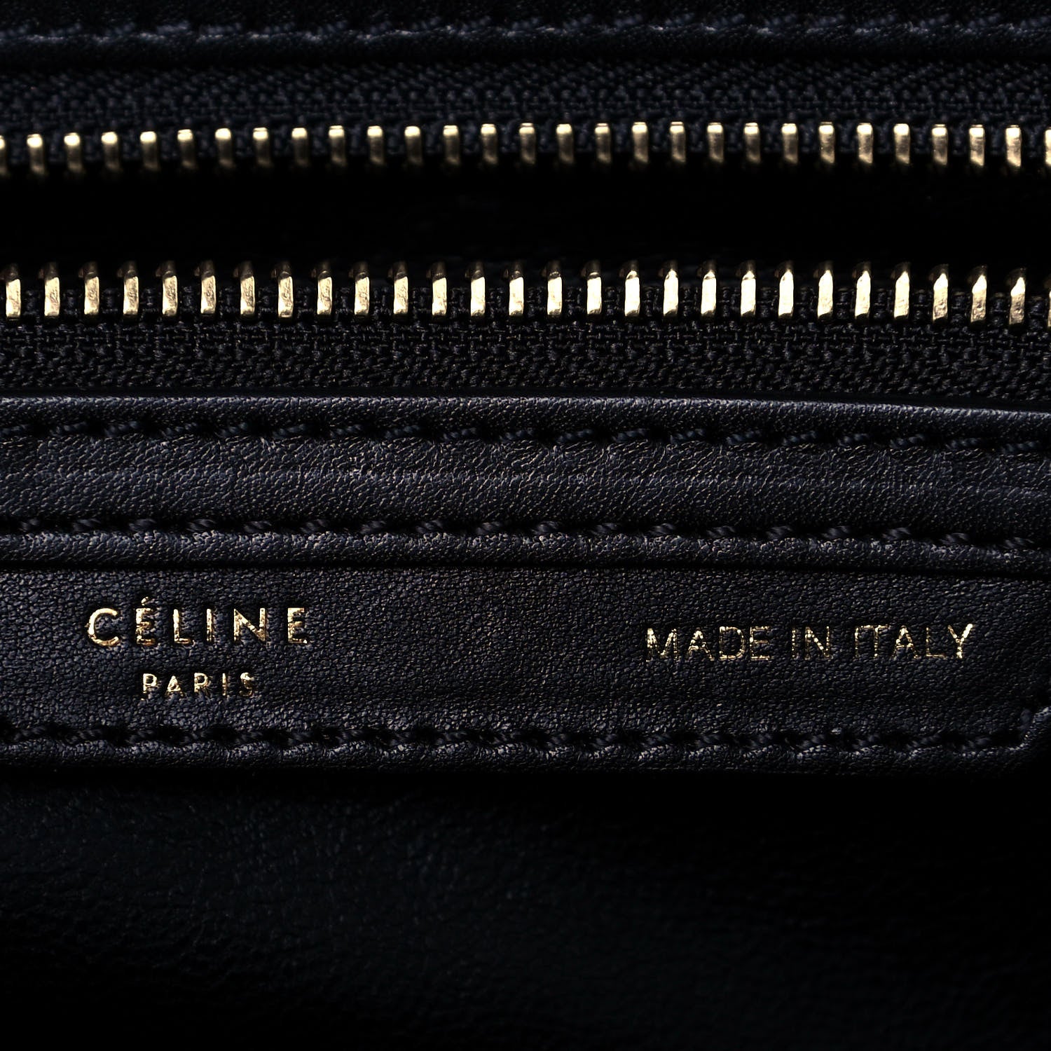 Celine Smooth Calfskin Mini Bi-Color Luggage Forest Black 6 of 15