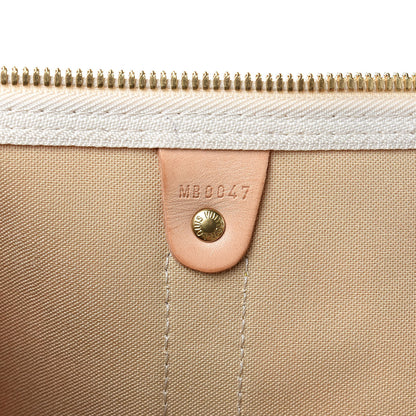 Louis Vuitton Damier Azur Keepall Bandouliere 55 7 of 16