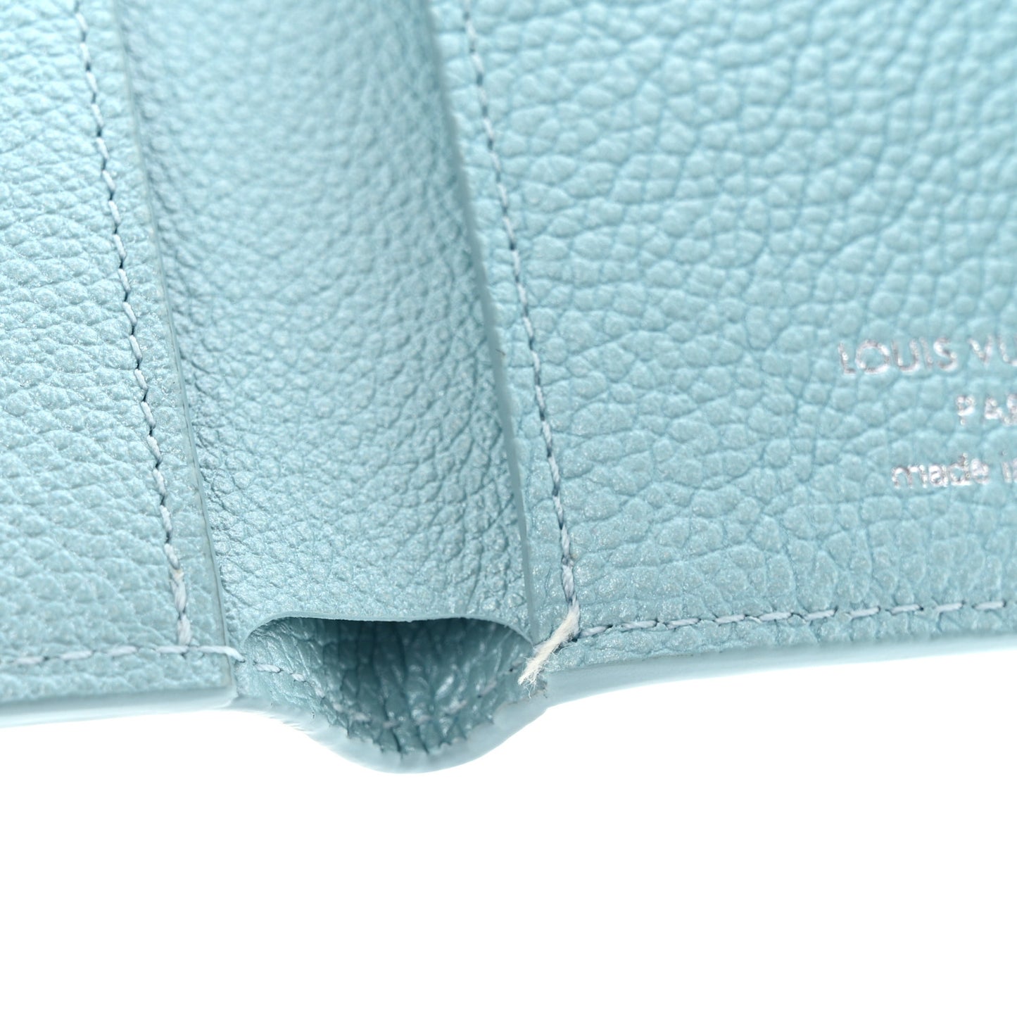 Empreinte Monogram Flower Victorine Wallet Azur Frost