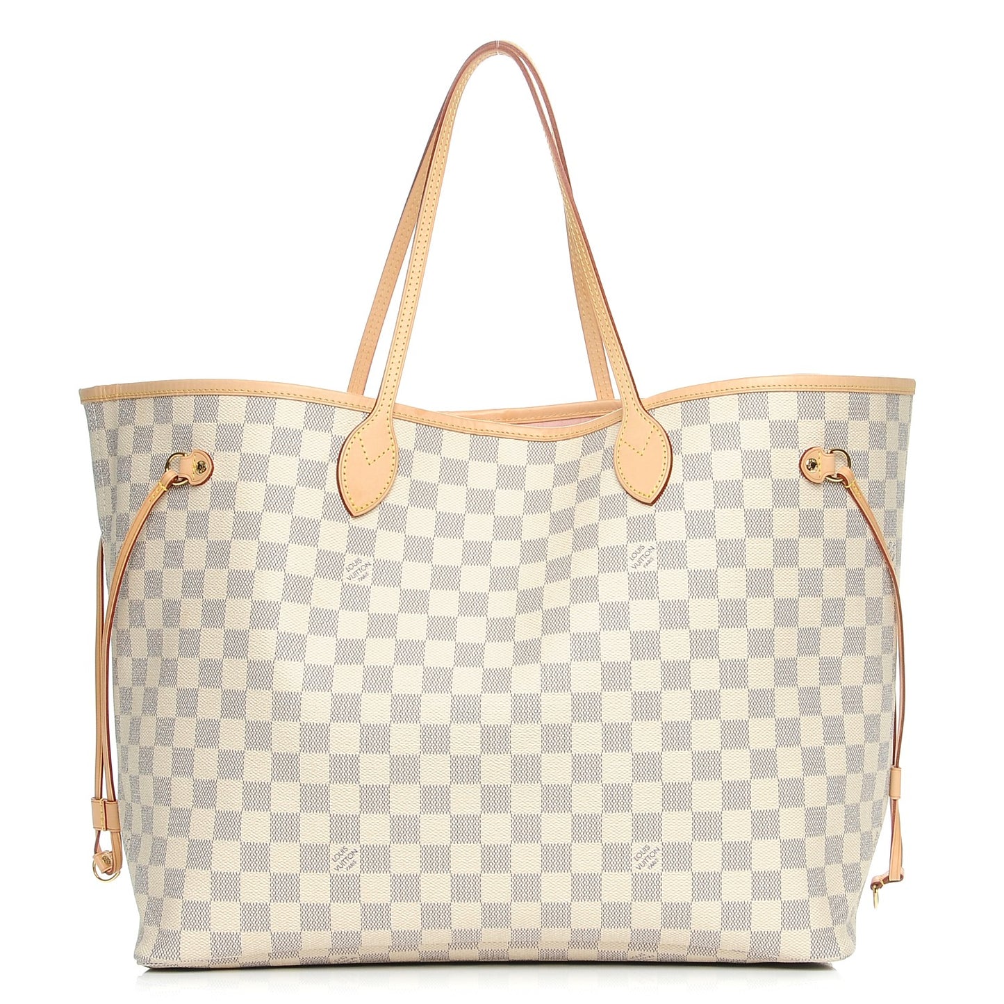 Damier Azur Neo Neverfull GM Rose Ballerine