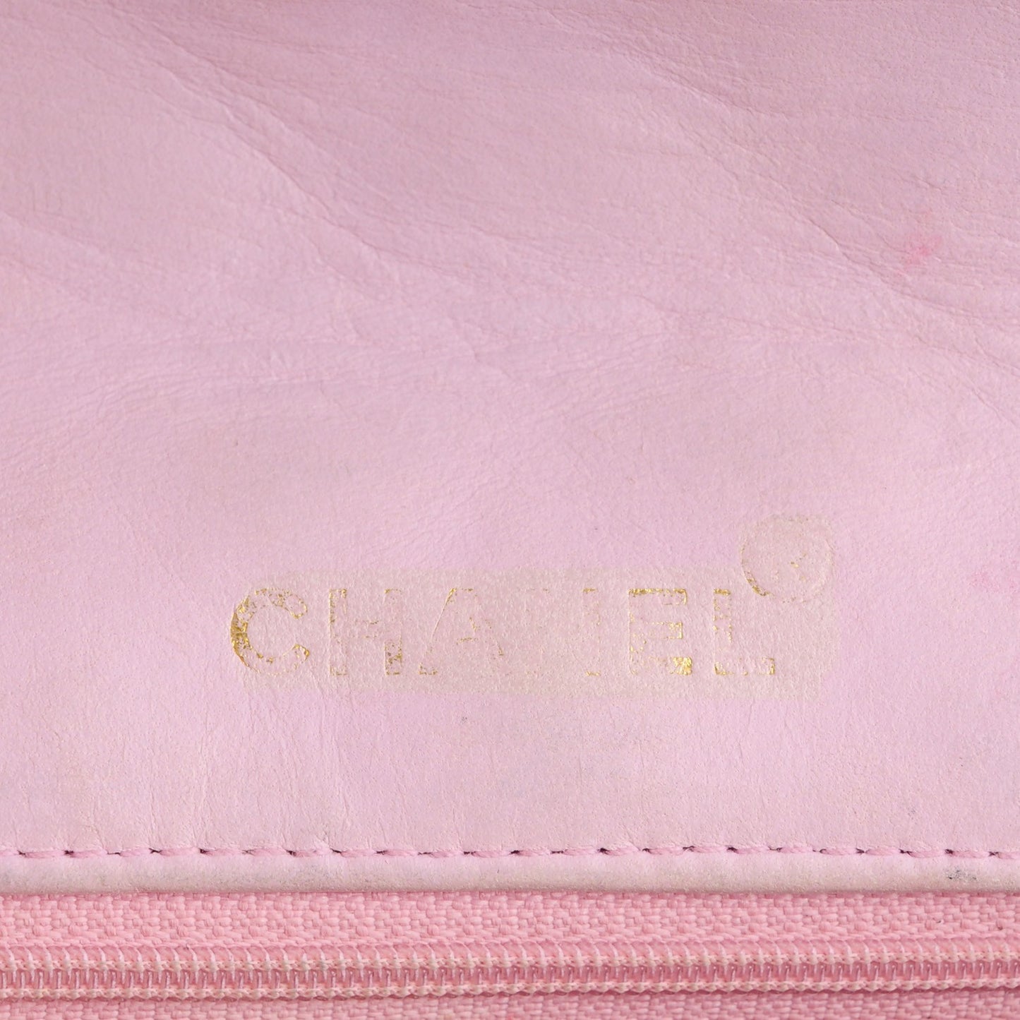 Lambskin Small Single Flap Pink