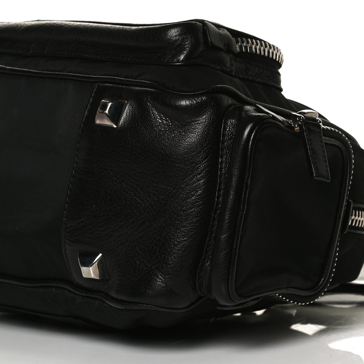 Tessuto Nylon Shoulder Bag Black