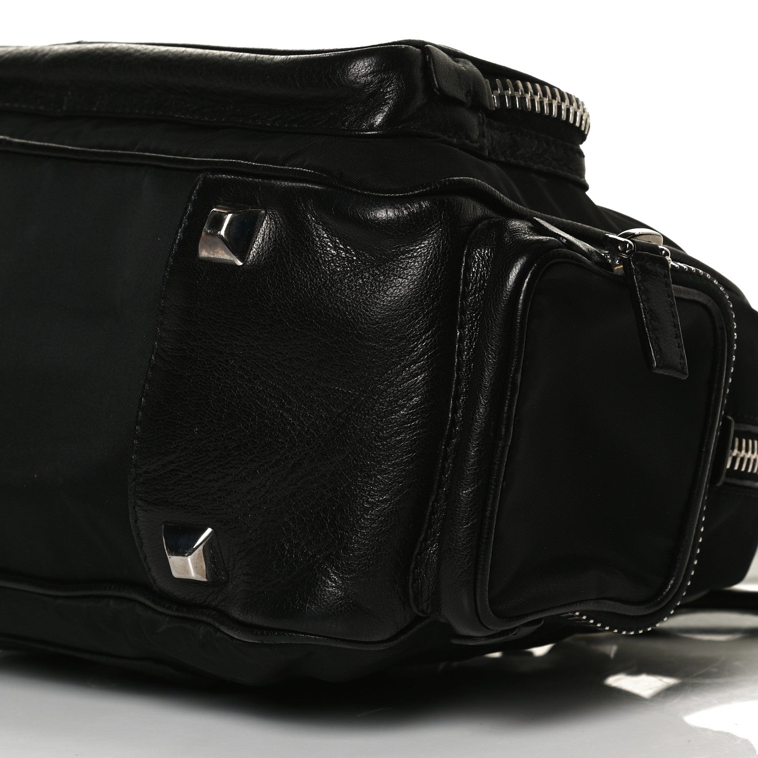 Prada Tessuto Nylon Shoulder Bag Black 9 of 10