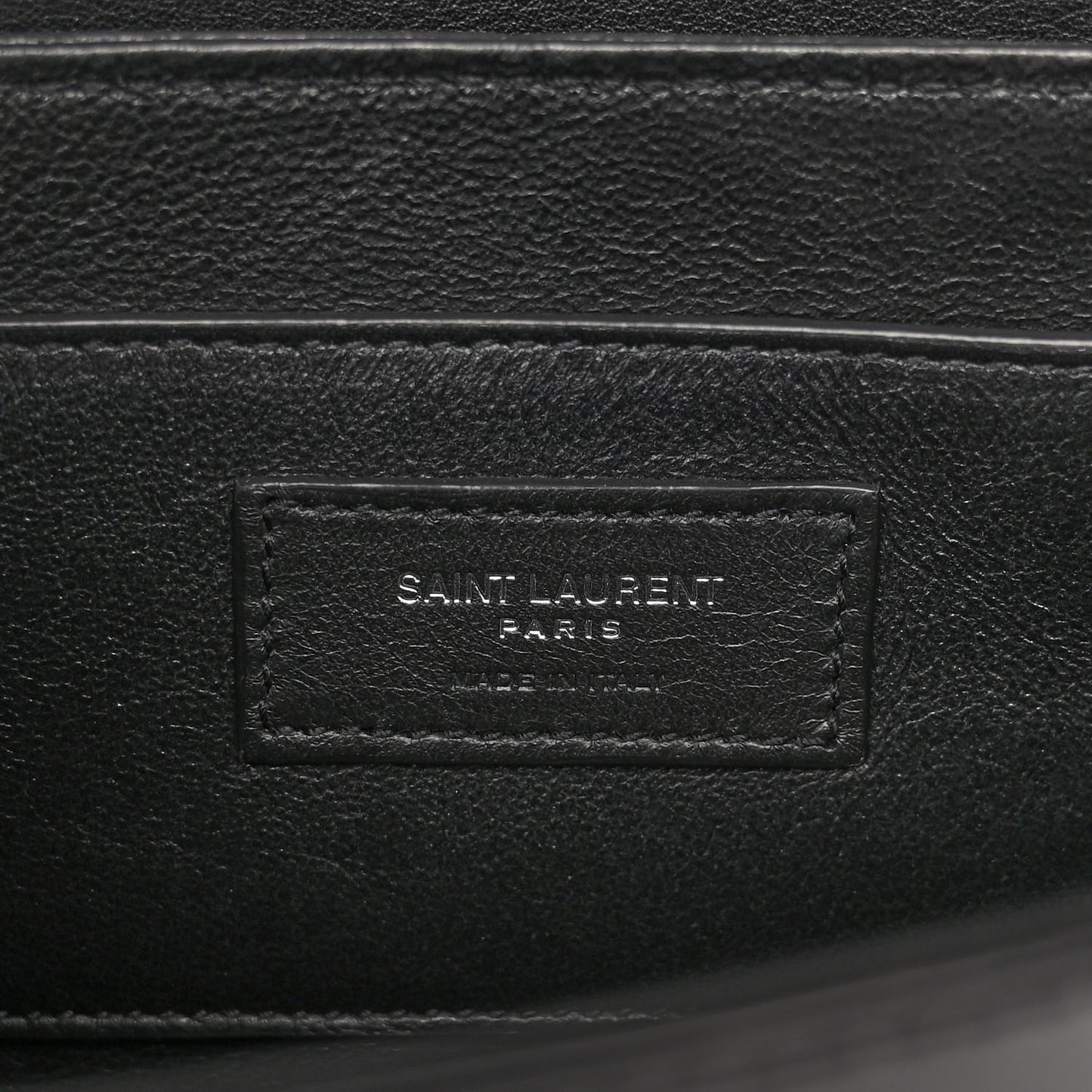 Glazed Calfskin Monogram Medium Solferino Satchel Black