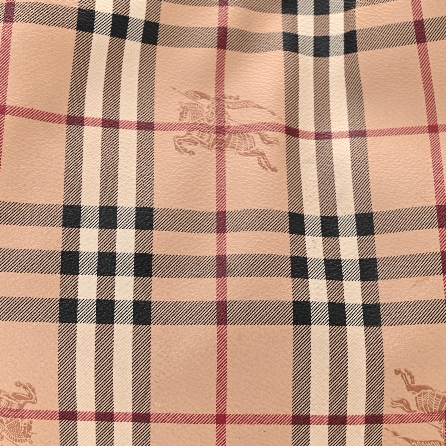 Burberry Haymarket Check Small Canterbury Tote Gold Freesia 7 of 10