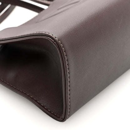 Telfar Vegan Leather Small Shopping Bag Chocolate 9 of 10