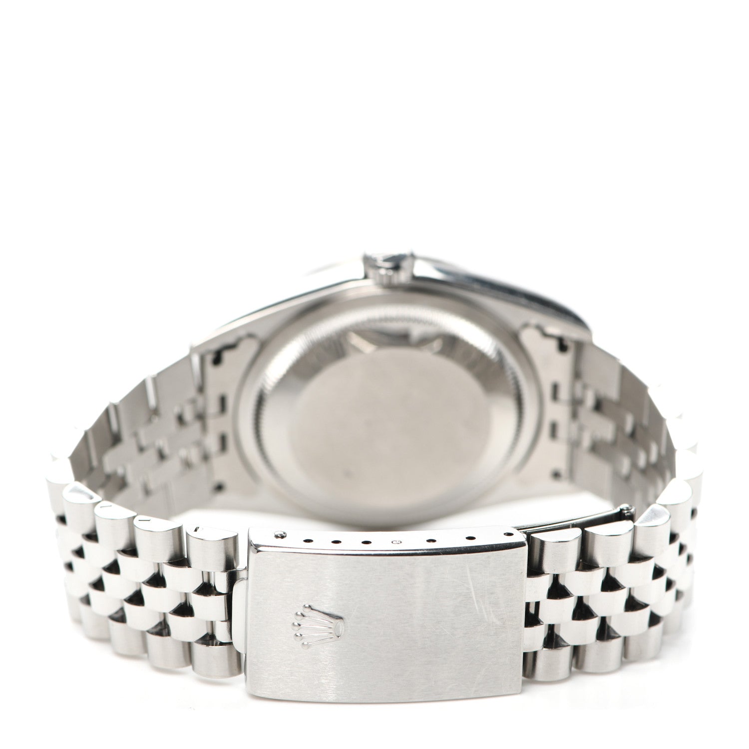 Rolex Stainless Steel 18K White Gold 36mm Oyster Perpetual Datejust Watch Silver Roman 16234 3 of 6
