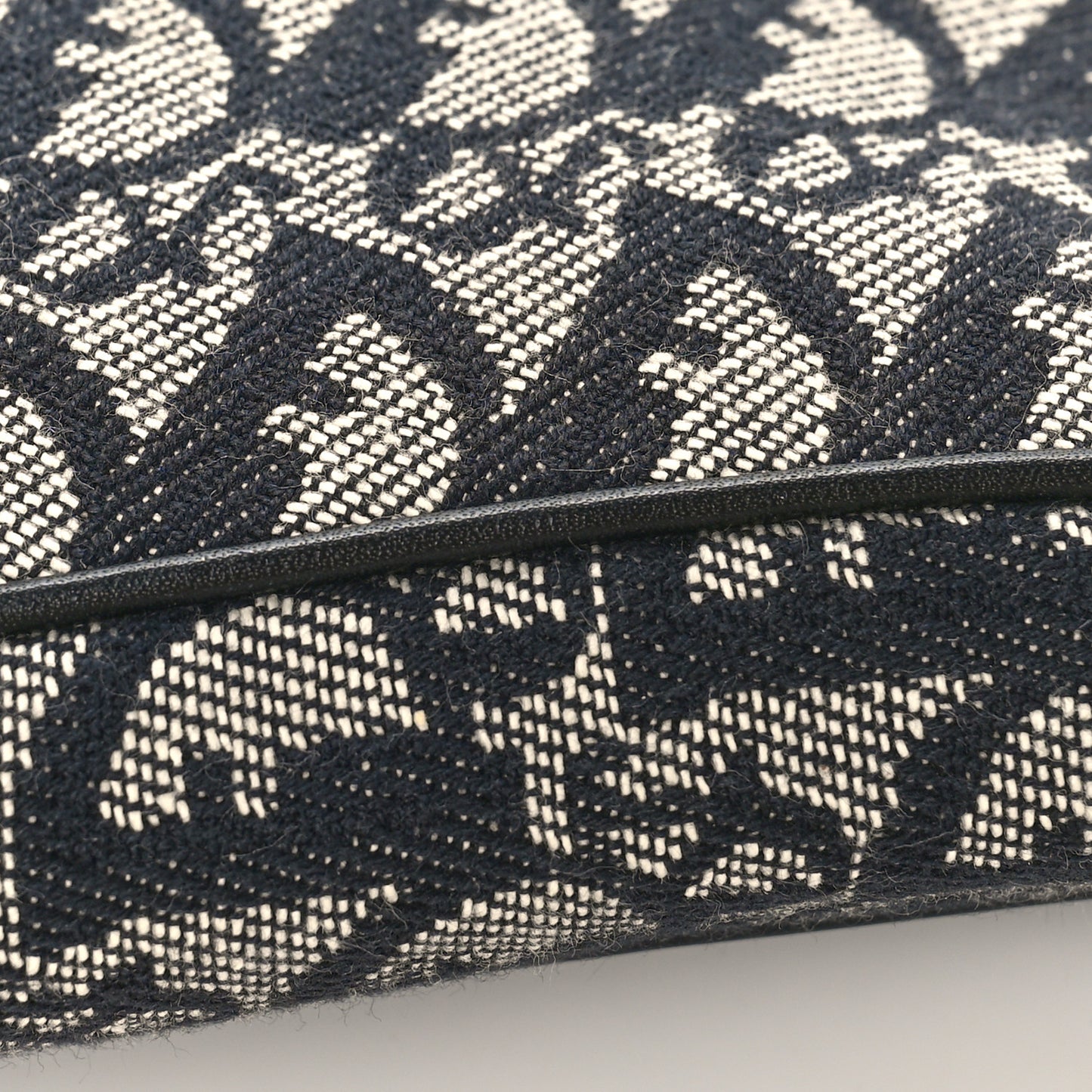 Monogram Mini Saddle Pochette Black