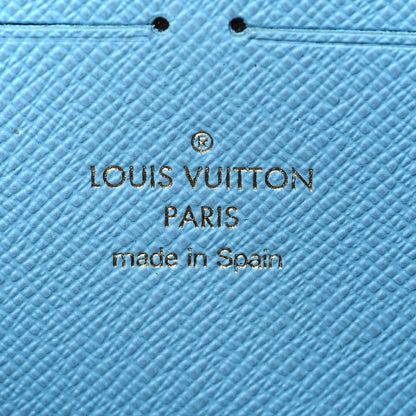 Louis Vuitton Damier Ebene 2017 Christmas Animation Clemence Wallet 6 of 7