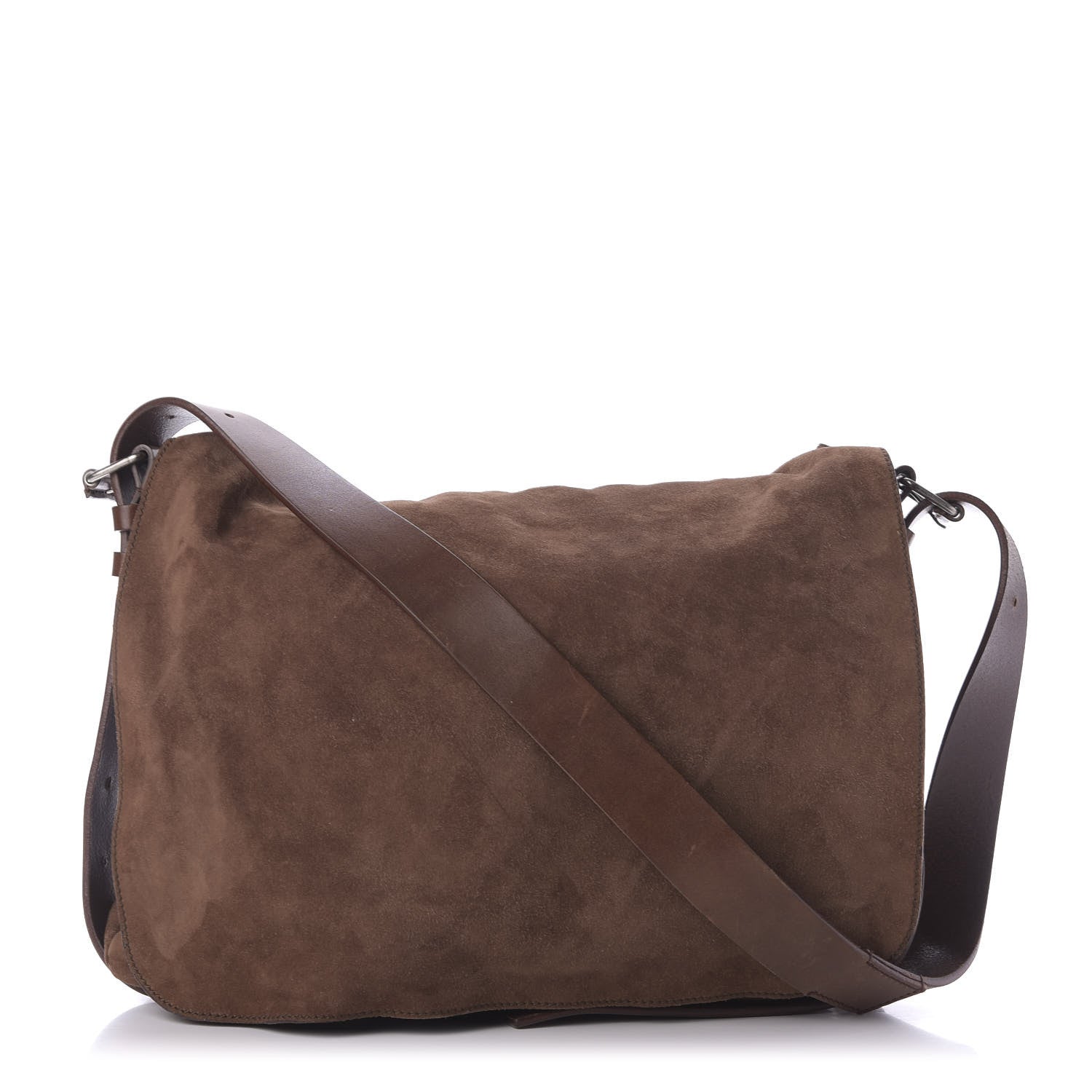 Balenciaga Baby Daim Suede Messenger Bag Brown 1 of 13