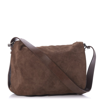 Balenciaga Baby Daim Suede Messenger Bag Brown 1 of 13