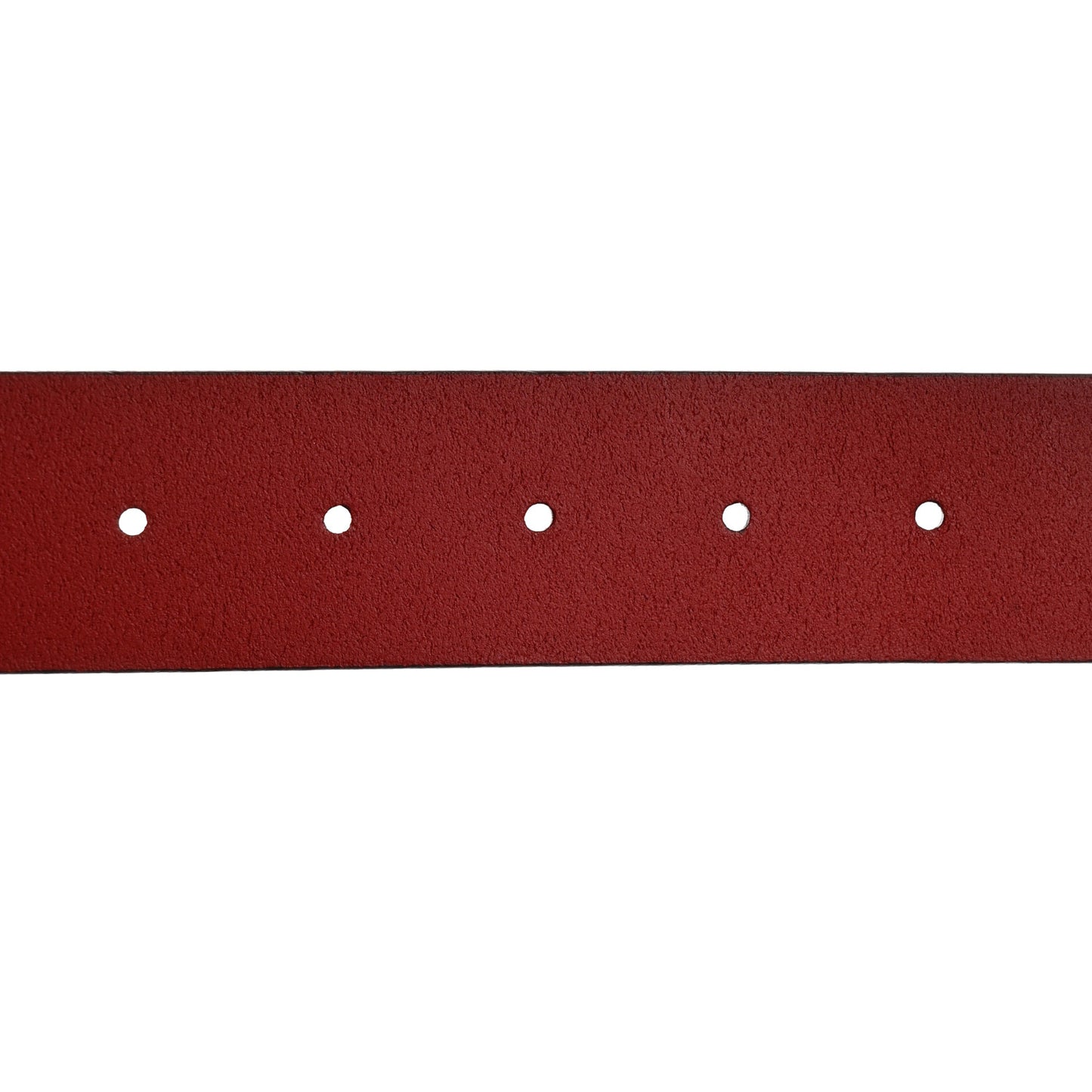 Selleria Calfskin Nickel Interlocking G 37mm Belt 90 36 Rosso