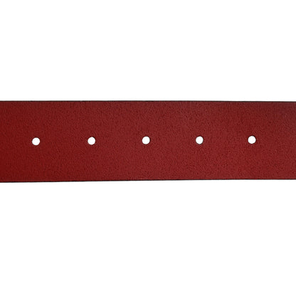 Gucci Selleria Calfskin Nickel Interlocking G 37mm Belt 90 36 Rosso 4 of 6