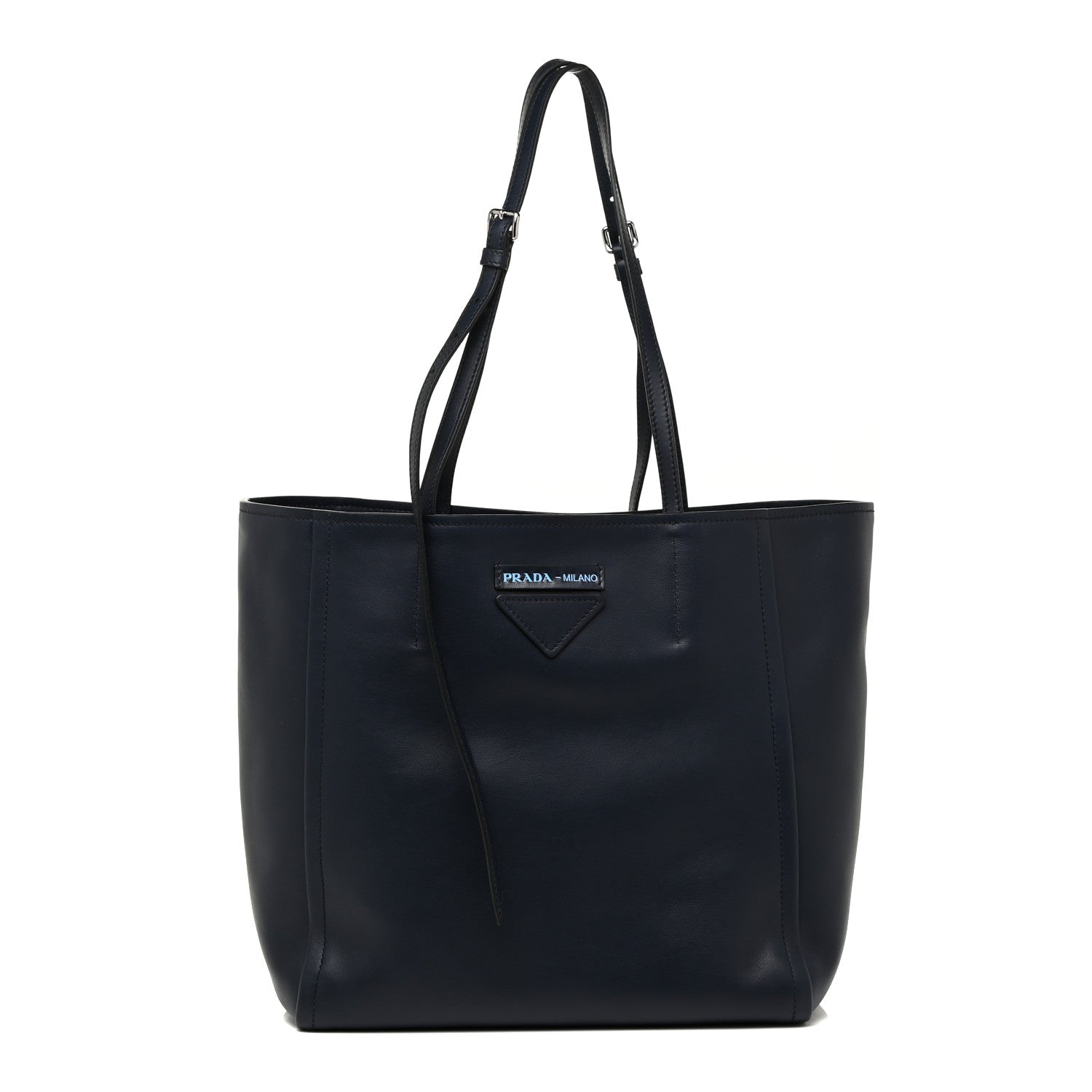 Prada Grace Lux Light Small Concept Shopper Tote Baltico Black 3 of 12