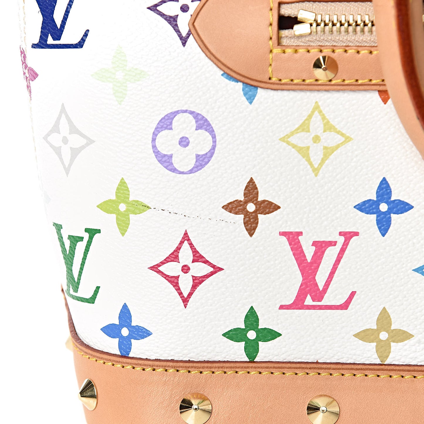 Monogram Multicolor Alma White