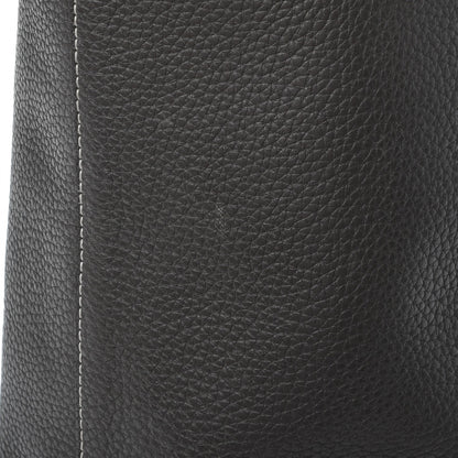 Hermes Taurillon Clemence Double Sens 36 Reversible Tote Graphite Bleu Electrique 9 of 24