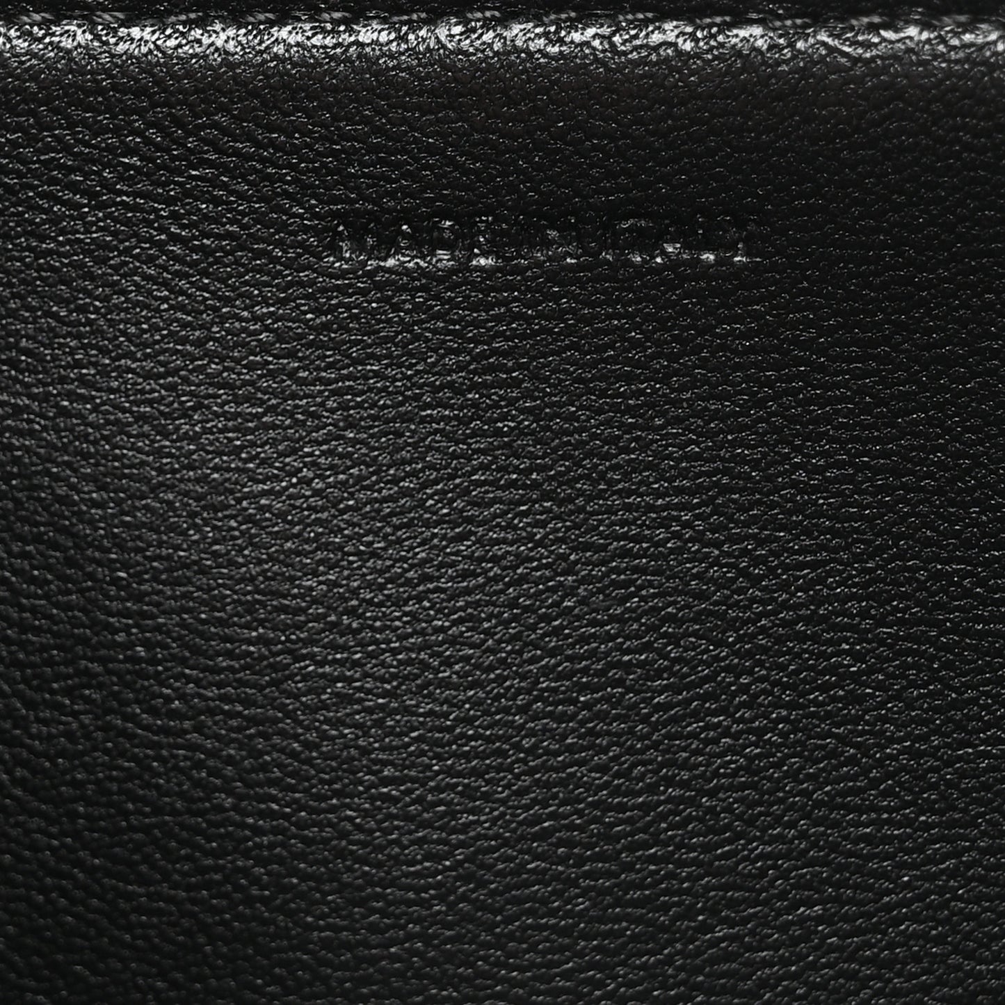 Shiny Calfskin Medium Triomphe Black