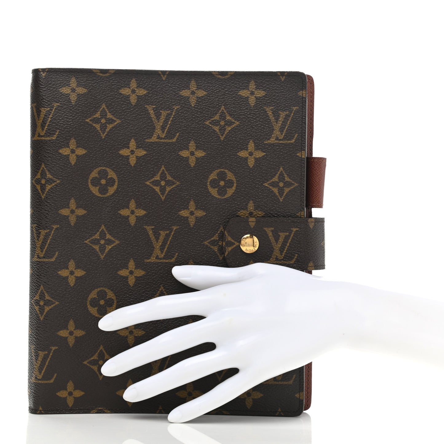 Monogram Large Ring Agenda Cover