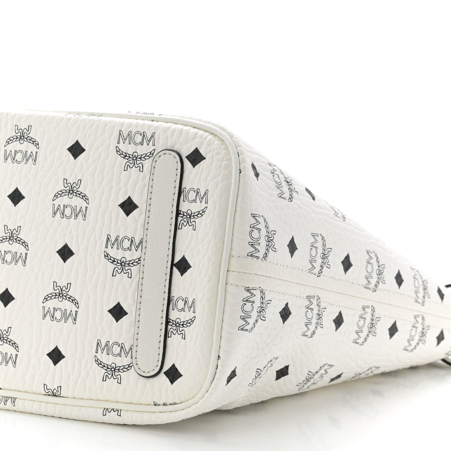 Visetos Medium Liz Reversible Shopper Tote White