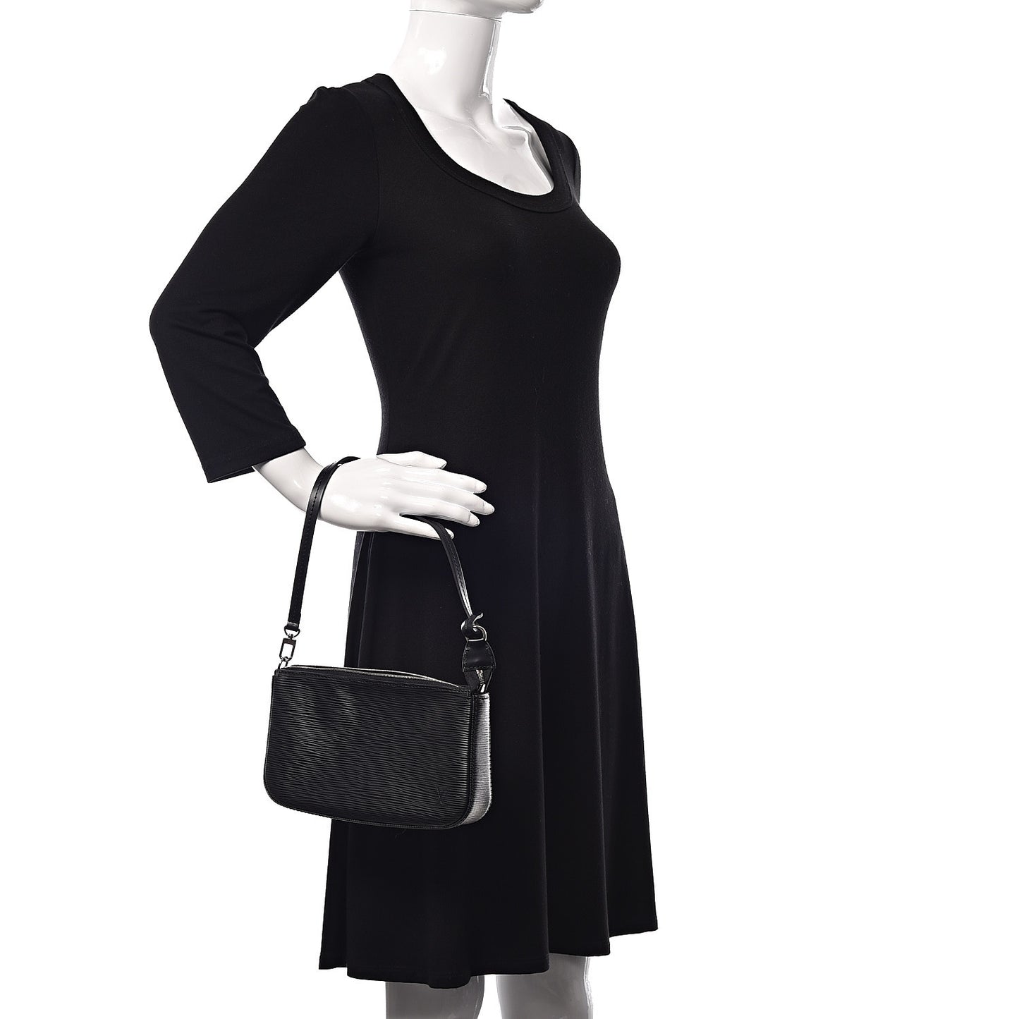 Epi Pochette Accessories NM Black