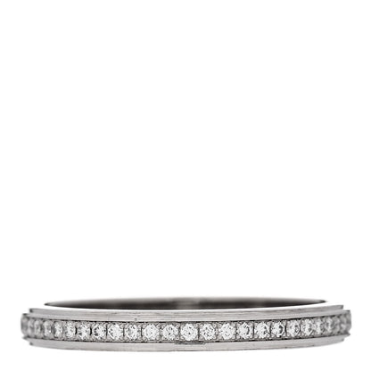 Cartier Platinum Diamond 2.3mm D'Amour Wedding Band Ring 51 5.75 1 of 5