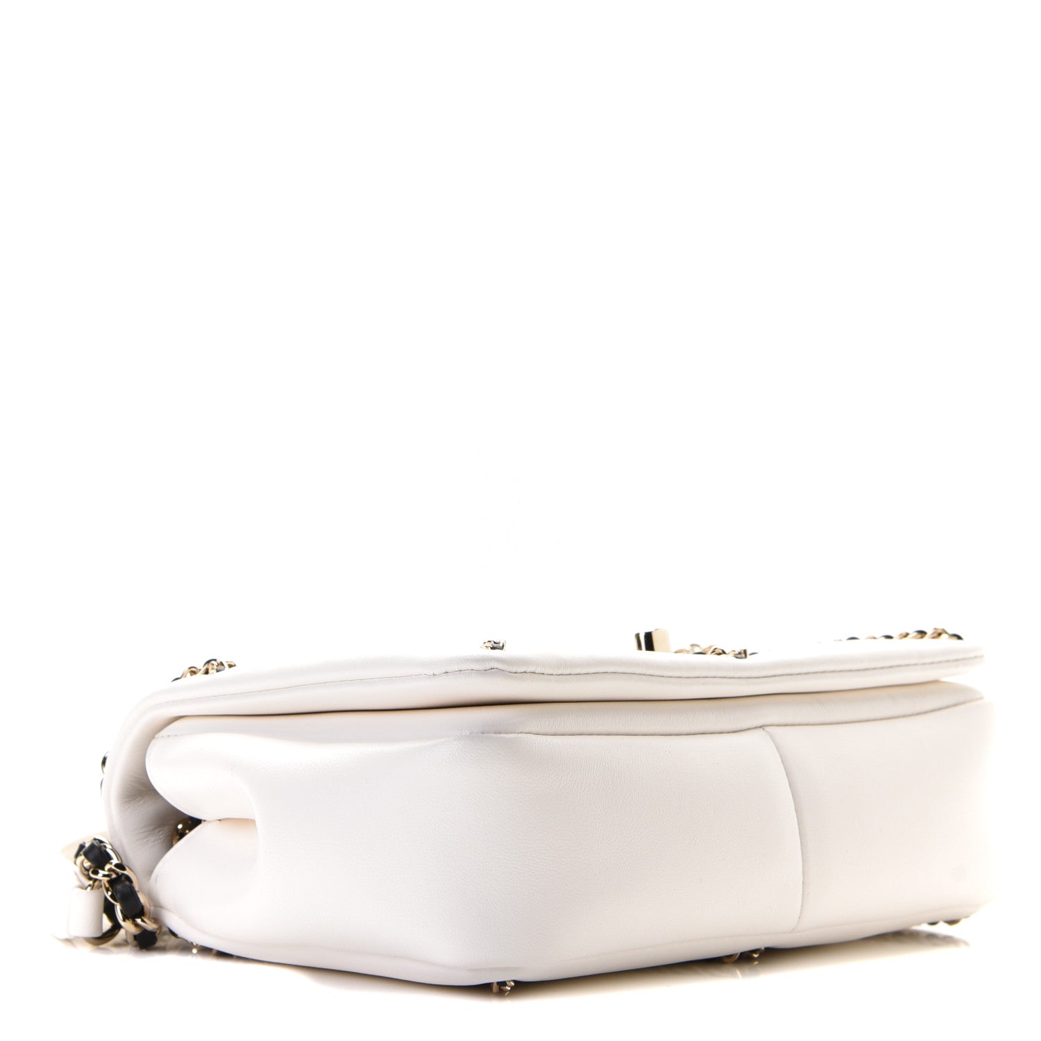 Chanel Lambskin Small Entwined Chain Flap White 4 of 10