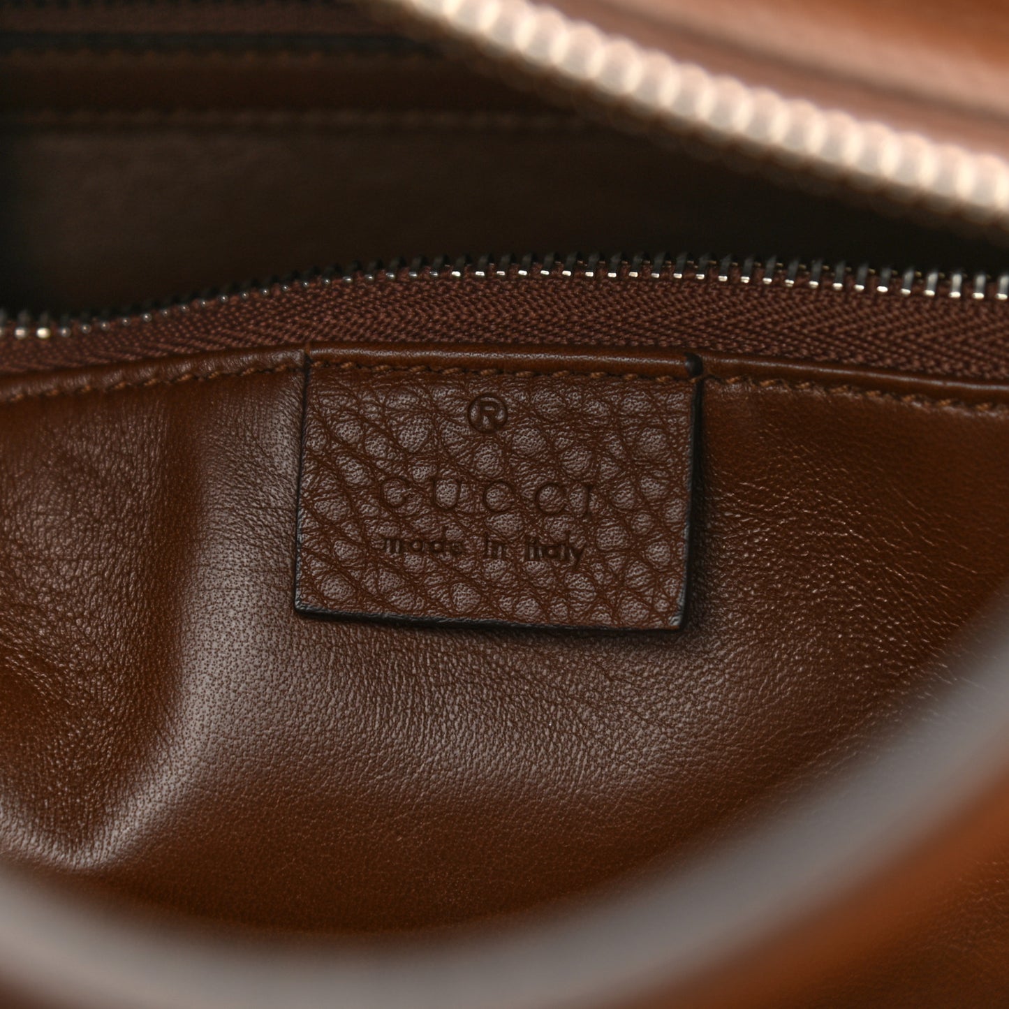 Monogram Ramble Layered Tote Brown