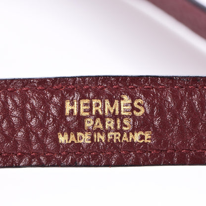 Hermes Fjord Kelly Sellier 35 Rouge H 17 of 36
