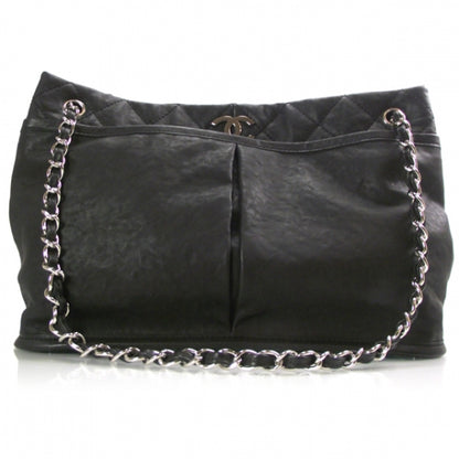 Chanel Leather Natural Beauty Tote Black 1 of 11