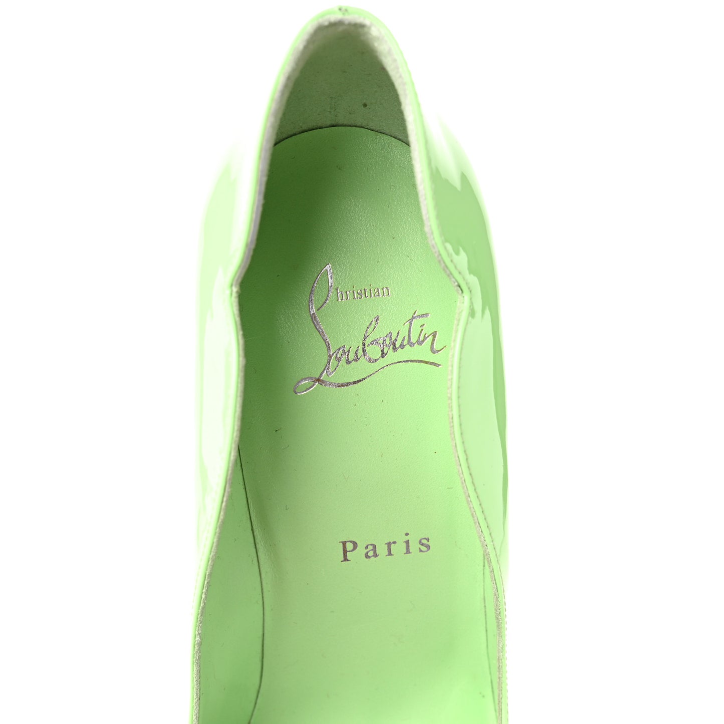 Patent Hot Chick 100 Pumps 38 Tropique