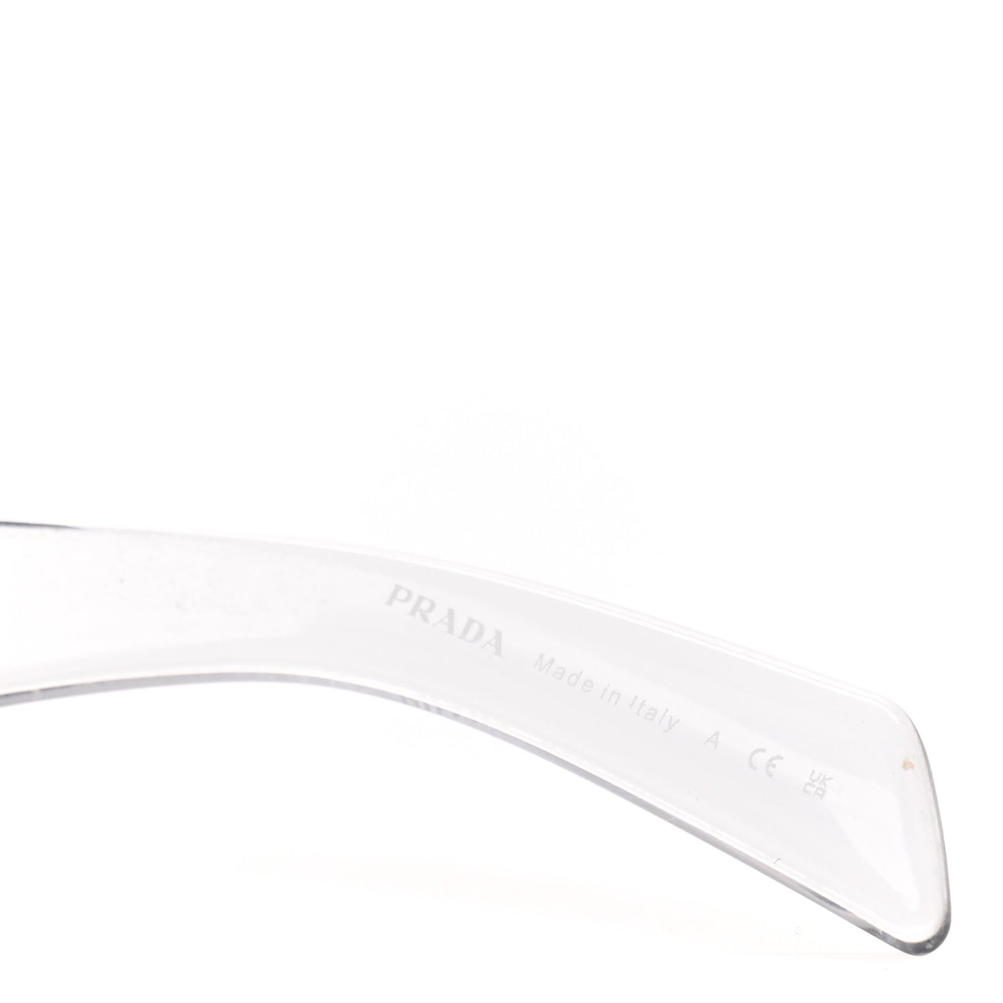 Acetate Symbole Sunglasses SPR A19 Transparent Grigio