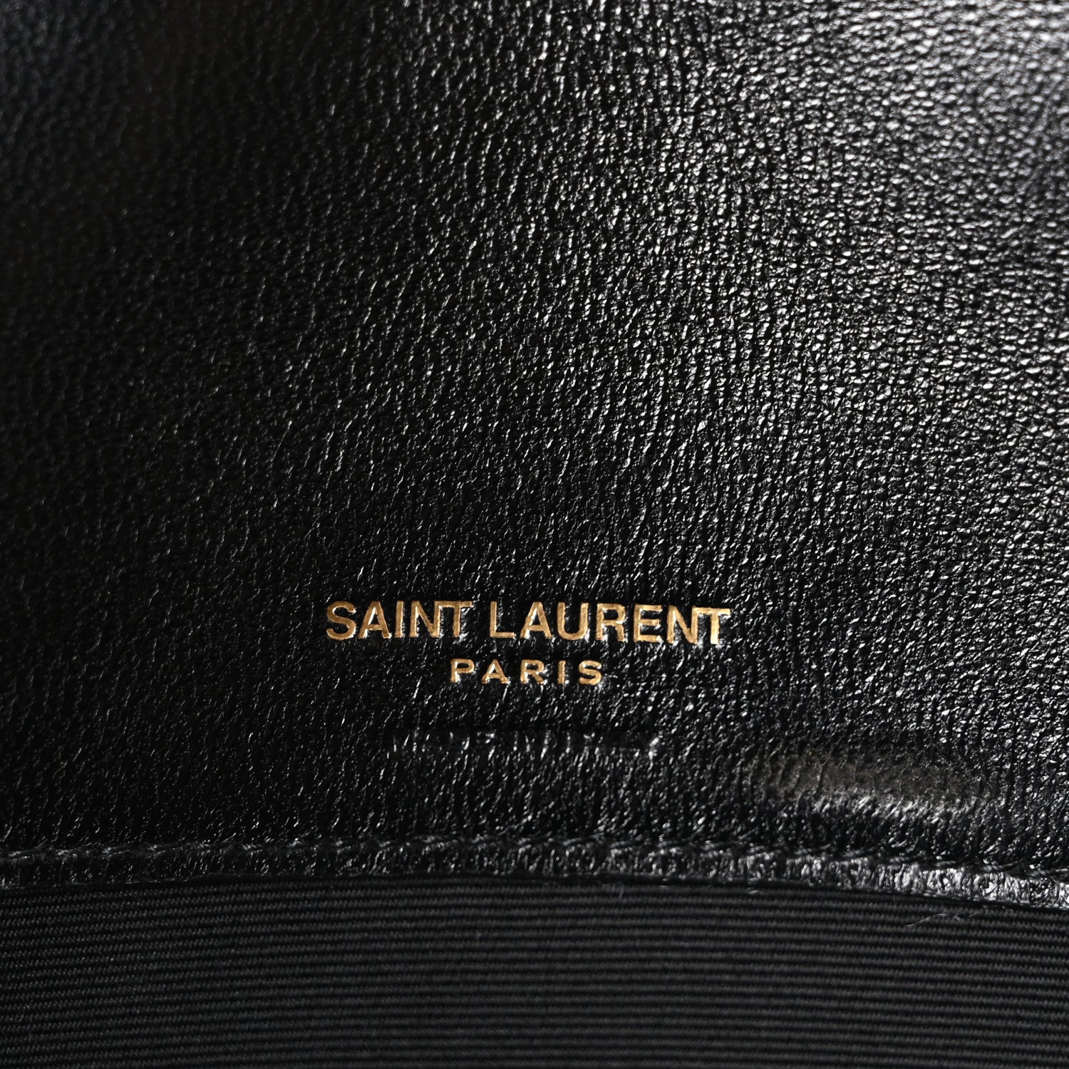 Saint Laurent Lambskin Chevron Quilted Medium Loulou Black 7 of 11