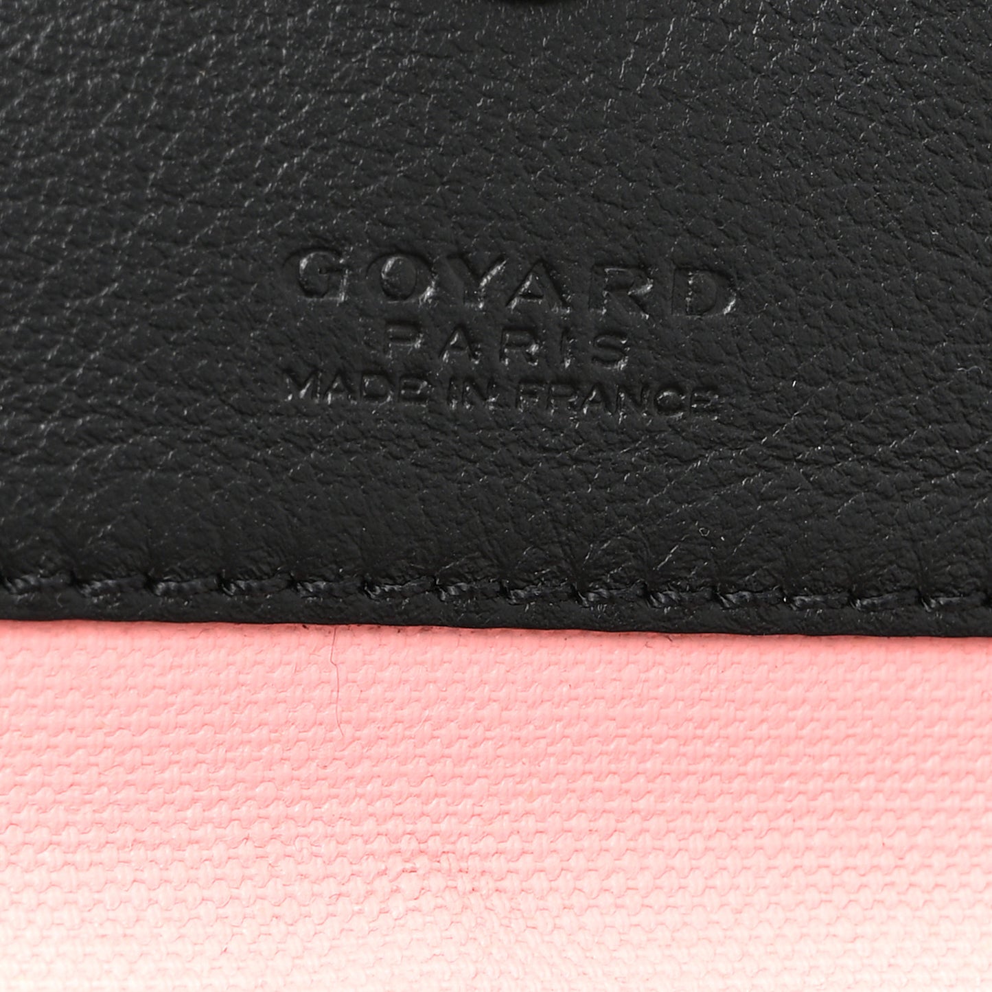 Goyardine Saint Louis Claire Voie PM Black Pink
