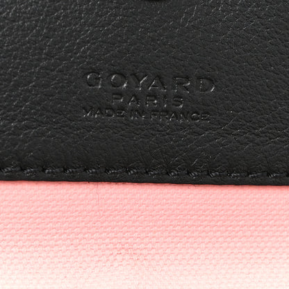 Goyard Goyardine Saint Louis Claire Voie PM Black Pink 7 of 11
