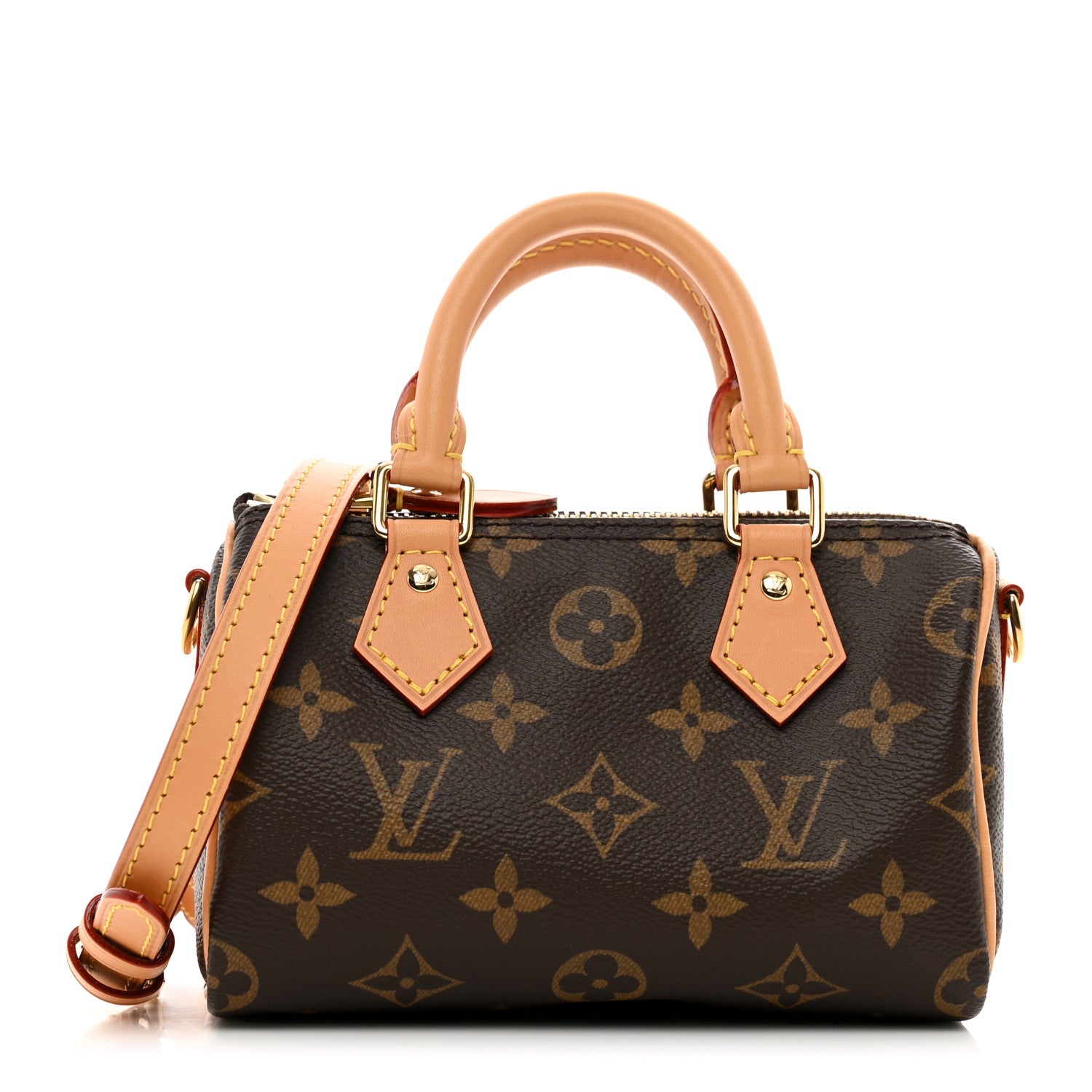 Louis Vuitton Monogram Nano Speedy Bandouliere 1 of 9