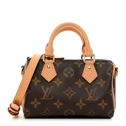 Louis Vuitton Monogram Nano Speedy Bandouliere 1 of 9