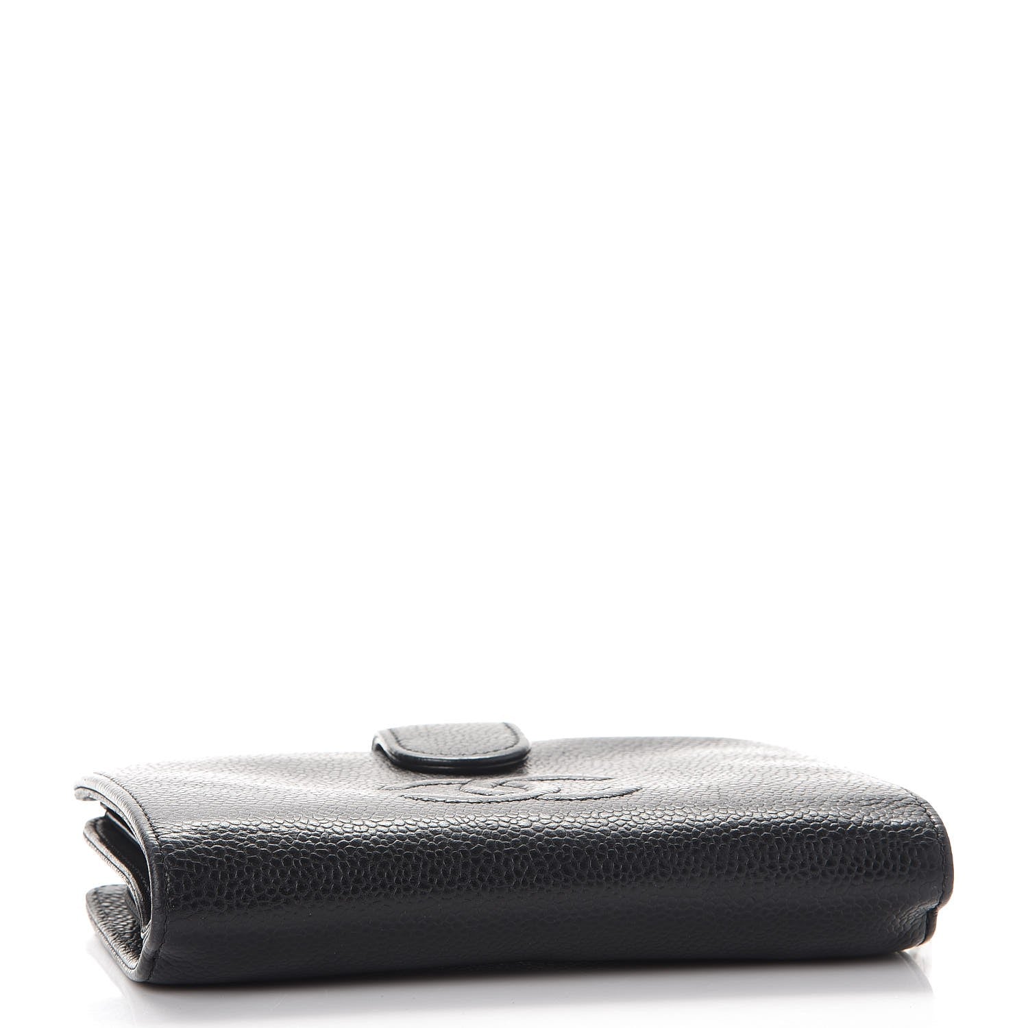 Chanel Caviar Timeless CC Zipped Pocket Wallet Black 4 of 9