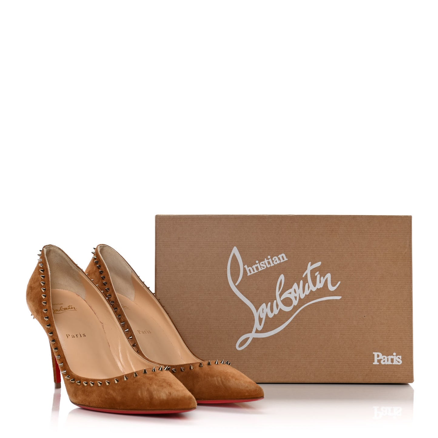 Veau Velours Anjalina Pumps 40.5 Macchiato