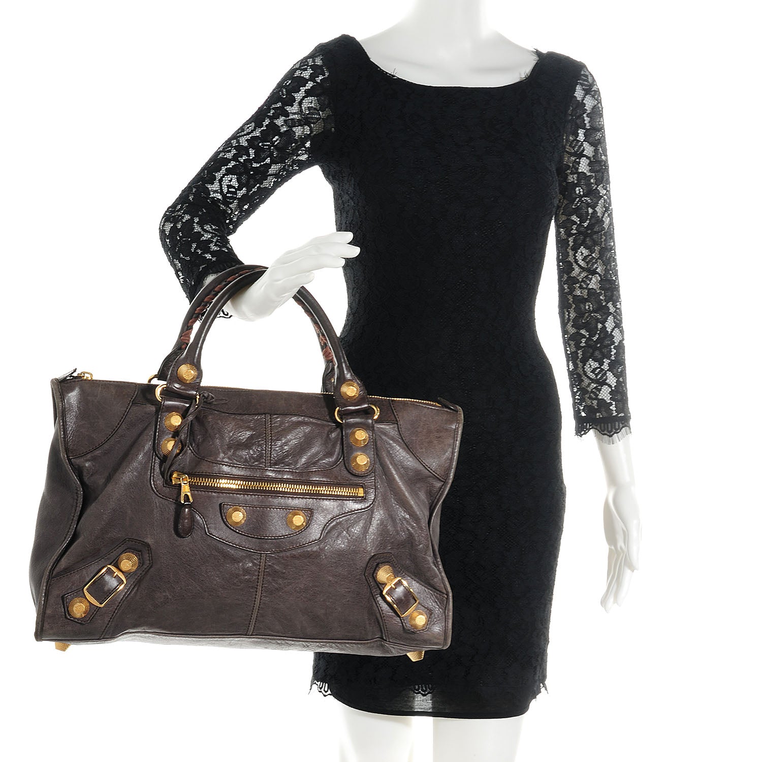 Balenciaga Agneau Giant 21 Gold Hardware Work Noix 2 of 14