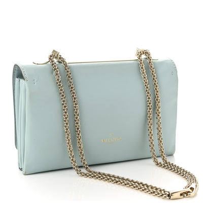 Valentino Garavani Nappa Va Va Voom Shoulder Bag Blue 3 of 11