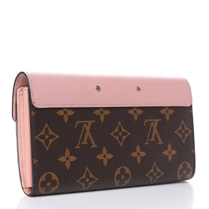 Louis Vuitton Monogram Pallas Wallet Rose Ballerine 3 of 9
