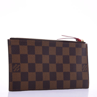 Louis Vuitton Damier Ebene Felicie Chain Wallet Zippered Insert 3 of 9
