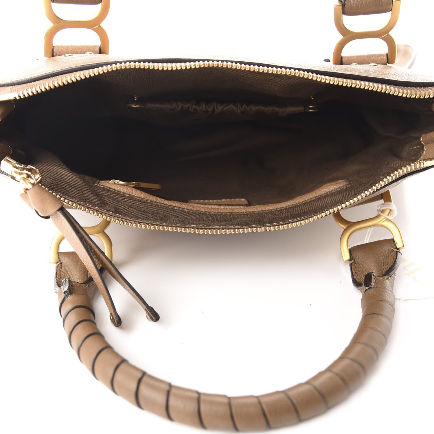 Chloe Calfskin Medium Marcie Satchel Nut 5 of 10