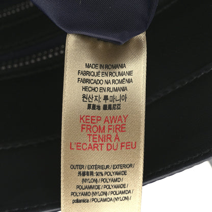 Burberry Nylon Logo Small Ardwell Tote Navy 7 of 12