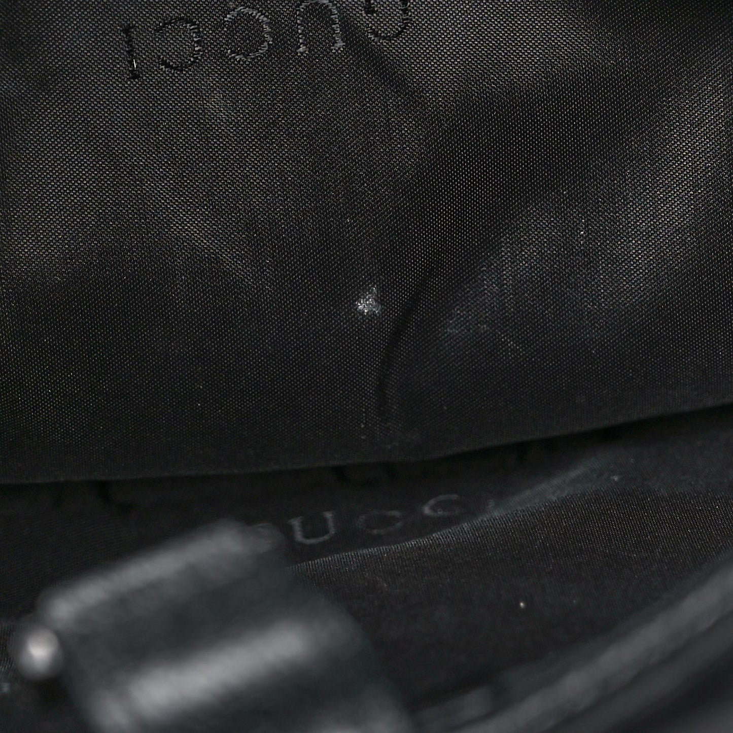 Canvas Small Jackie O Hobo Black