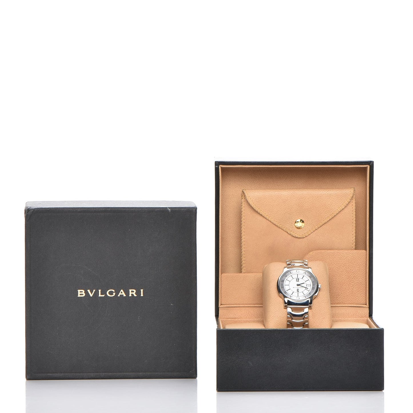 Stainless Steel 35mm Solotempo Quartz Watch