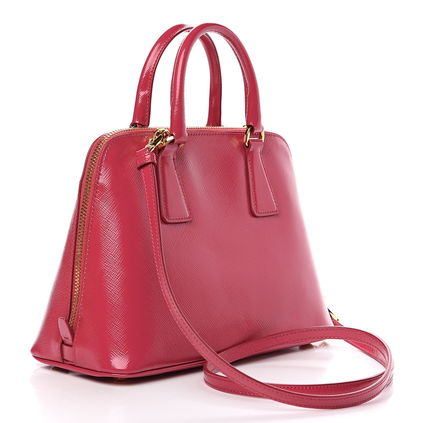 Saffiano Vernice Mini Promenade Tote Peonia