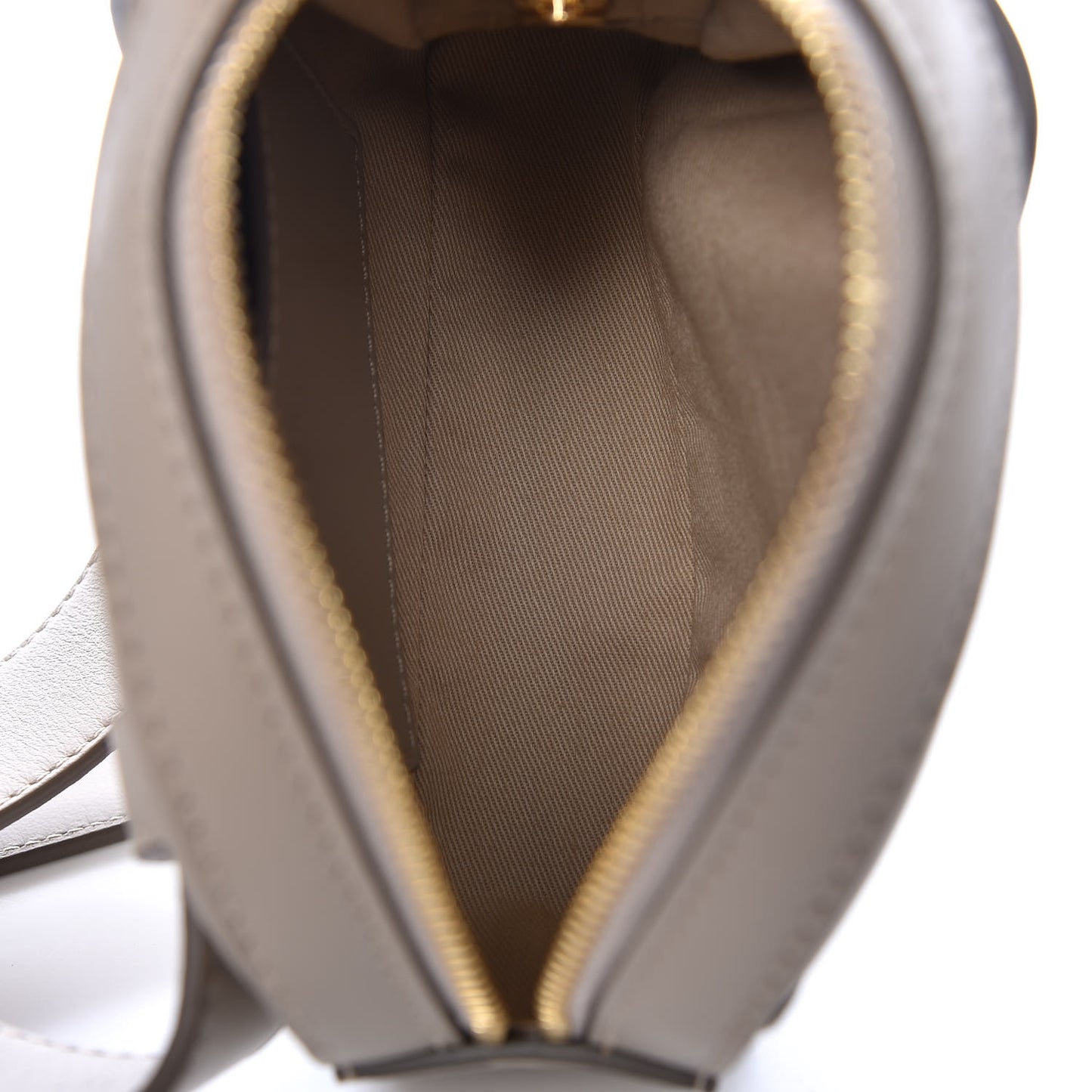 Smooth Calfskin Little Horses Embroidered Signature Belt Bag Pastel Grey